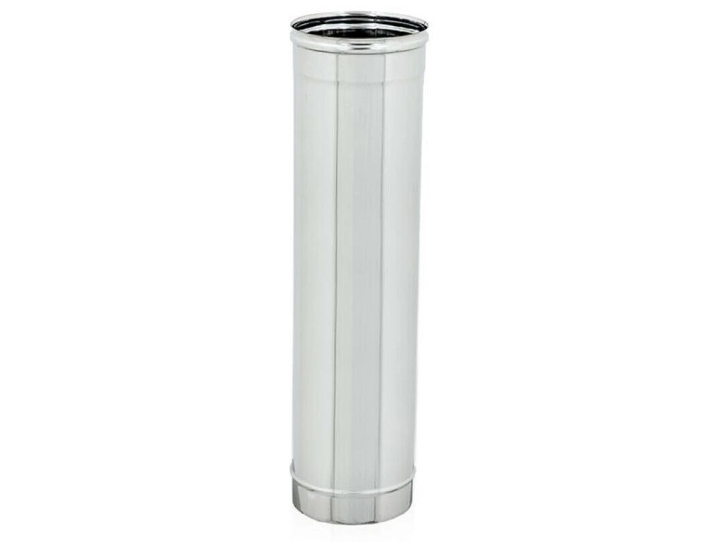 Canna Fumaria Acciaio Inox D.180 Lunghezza 304 Larghezza 100 - Zinco Calabria