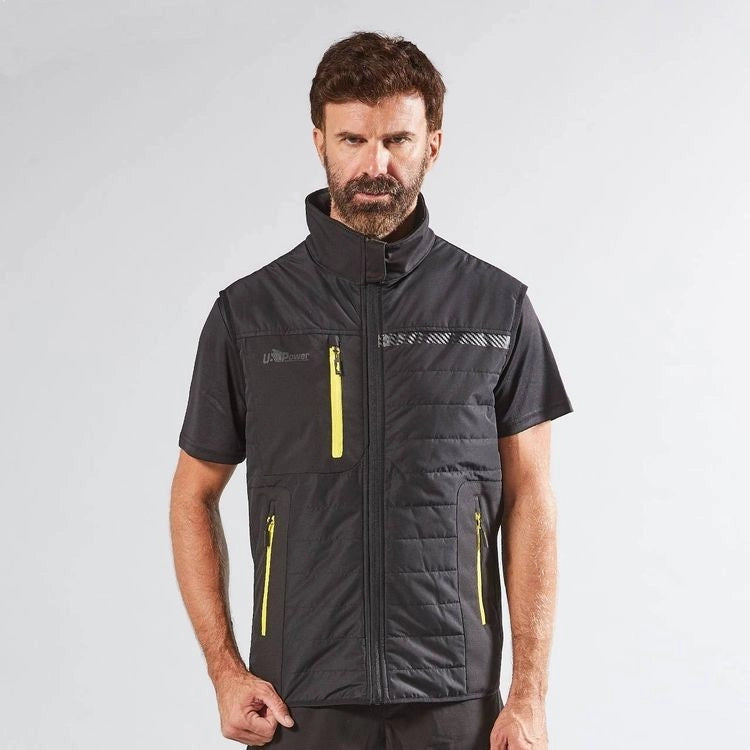 Gilet Upower Wall Taglia l Black Carbon