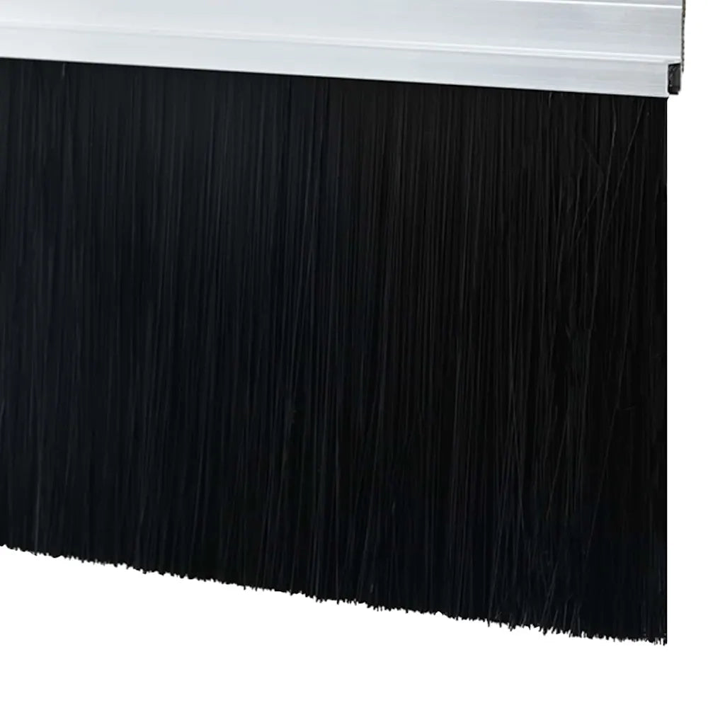 Spazzole per porte a vite 12 pcs Argento 100 cm 42019497