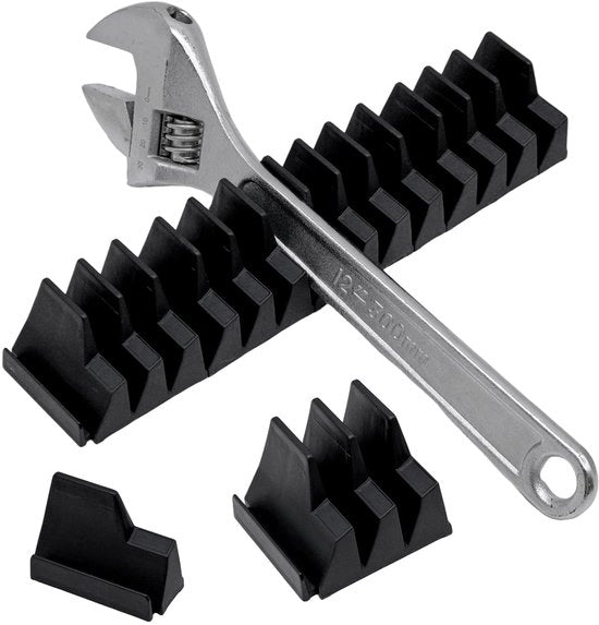 Organizzatore per 23 Chiavi - Ospite Magnetico per Chiavi - Organizzatore per Attrezzi - Professionale/ Fai da Te - Visibile/Pratico - Resistente allo Scorrimento - Organizzatore per Attrezzi