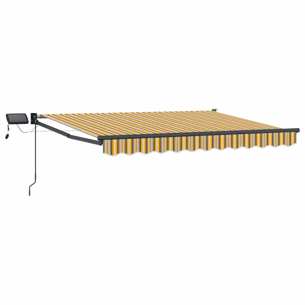 Tenda retrattile manuale con LED 2,5 x 2 m 3419352