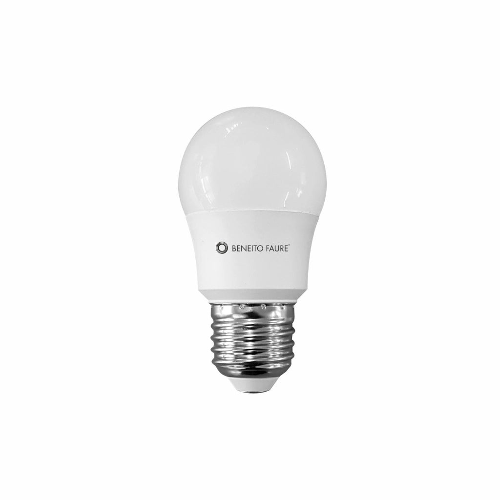 Lampadina LED sferica 7W Attacco E14 Retrofit 360 gradi 2700K Luce Calda 700lm Dimmerabile TRIAC IP20 - Beneito & Faure