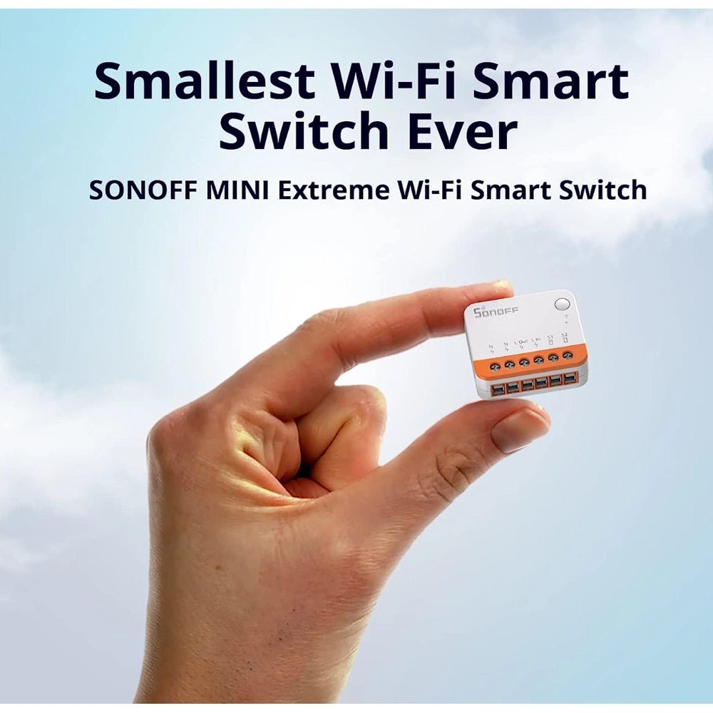 Trade Shop - Mini R4 Extreme Wifi Smart Compatibile Controllo App Alexa Google Home Sonoff -