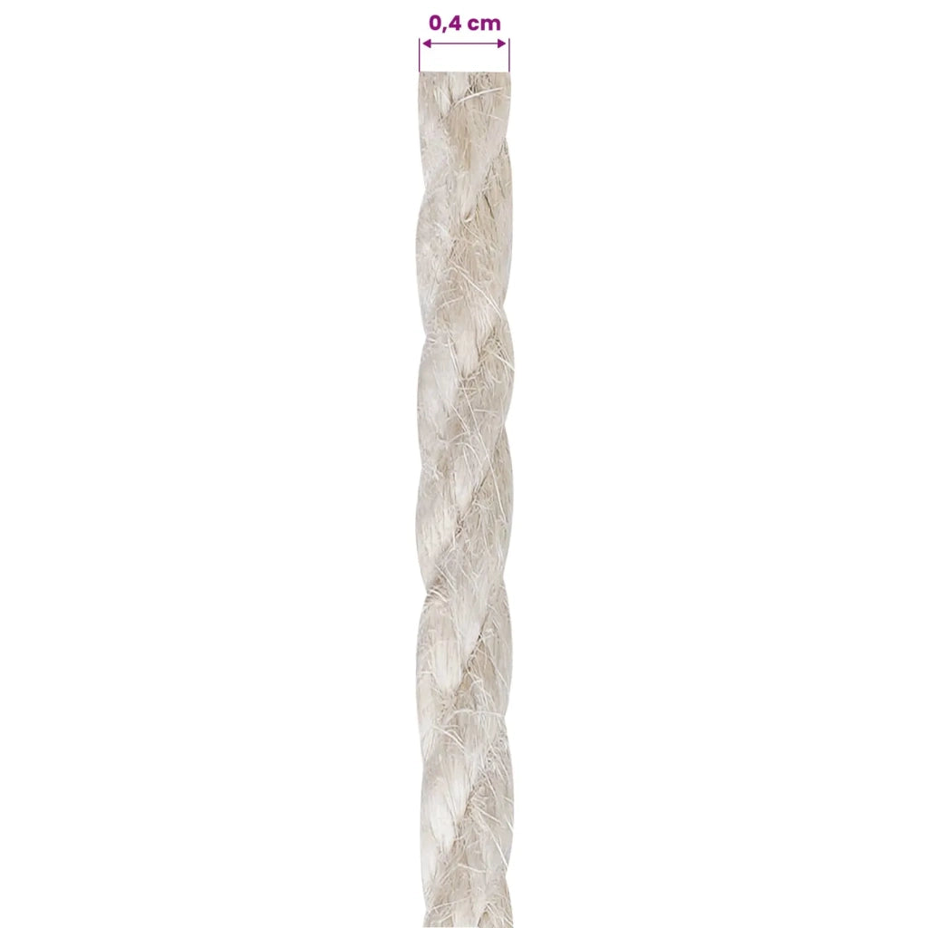 Spago in juta 4 Bianco 100% juta Tossa CFW2095166