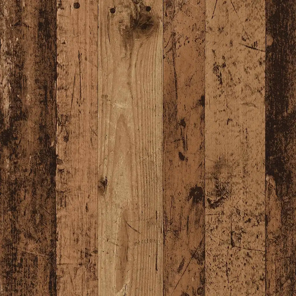 Scarpiera-Scaffale per scarpe Legno Antico 60x30x98 cm in Legno Multistrato