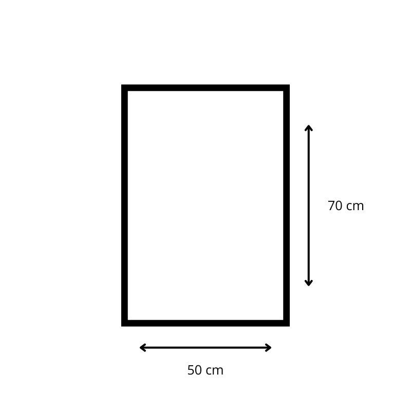 Cartello di pericolo ponteggio in allestimento in polionda cm 50x70