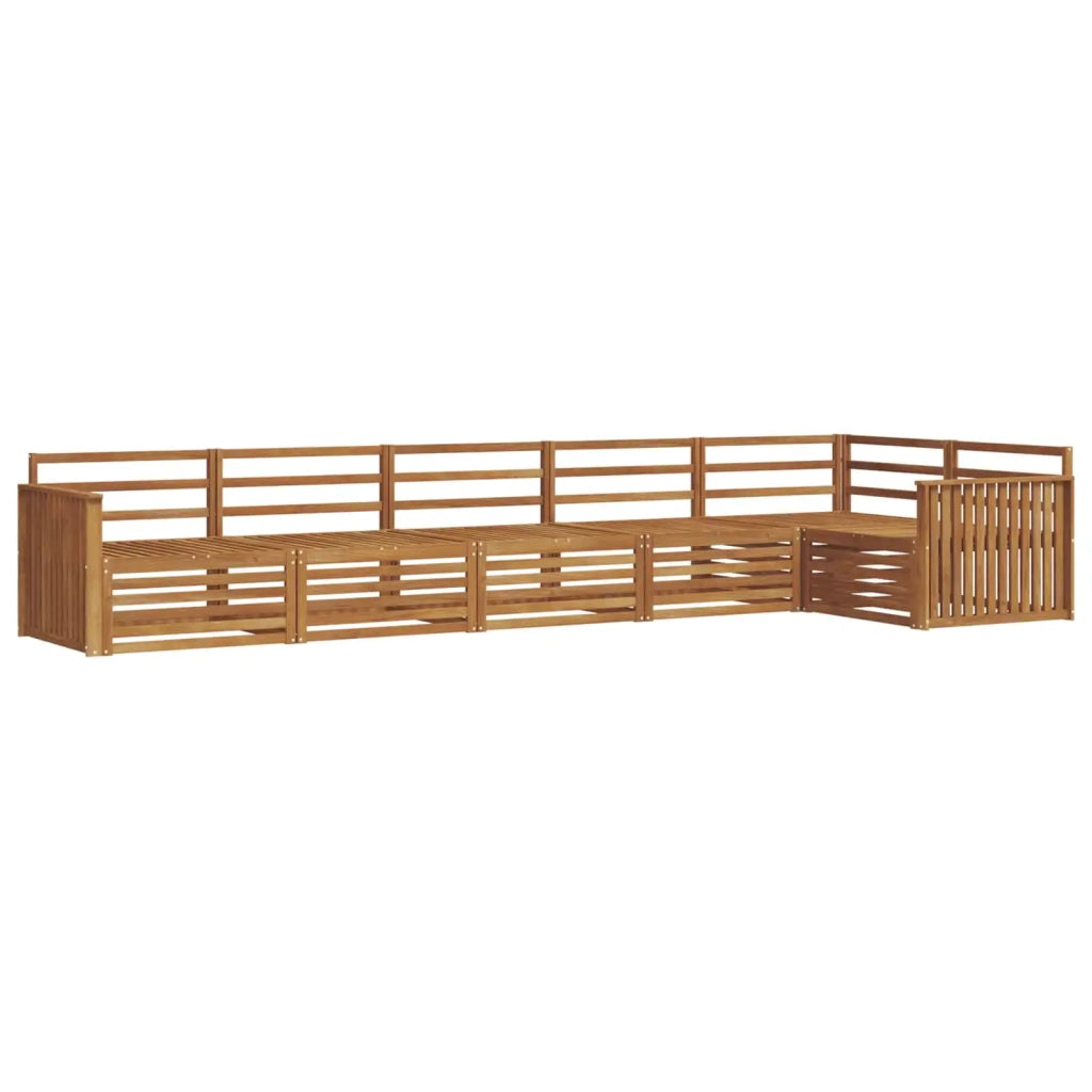 Set di divani da esterno 6 pcs Naturale 3373534