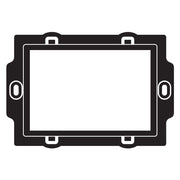 SUPPORTO MODELLO 'PL' PER SERIE PLAIN 3 moduli  - FEB