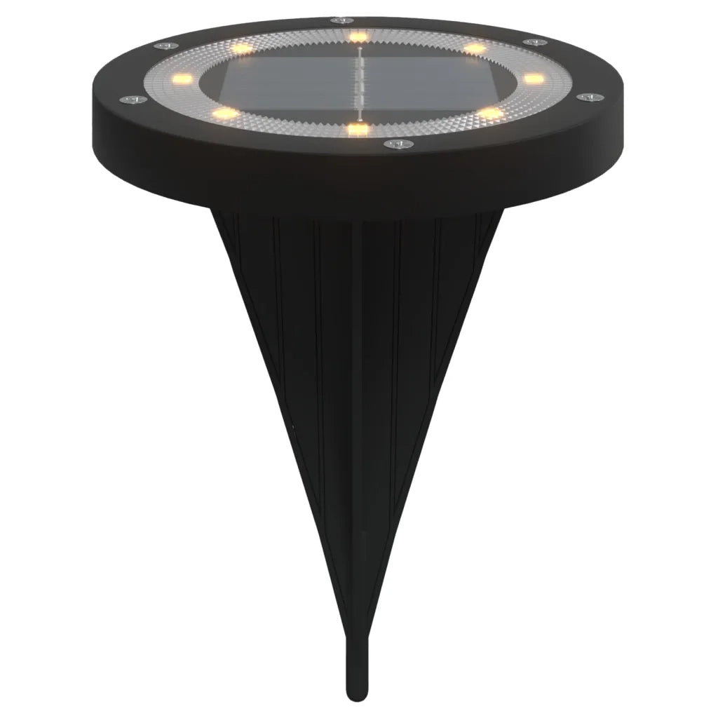 Luci Solari da Terra con Picchetti da Esterno 12 pz Bianco Caldo CFW7258768