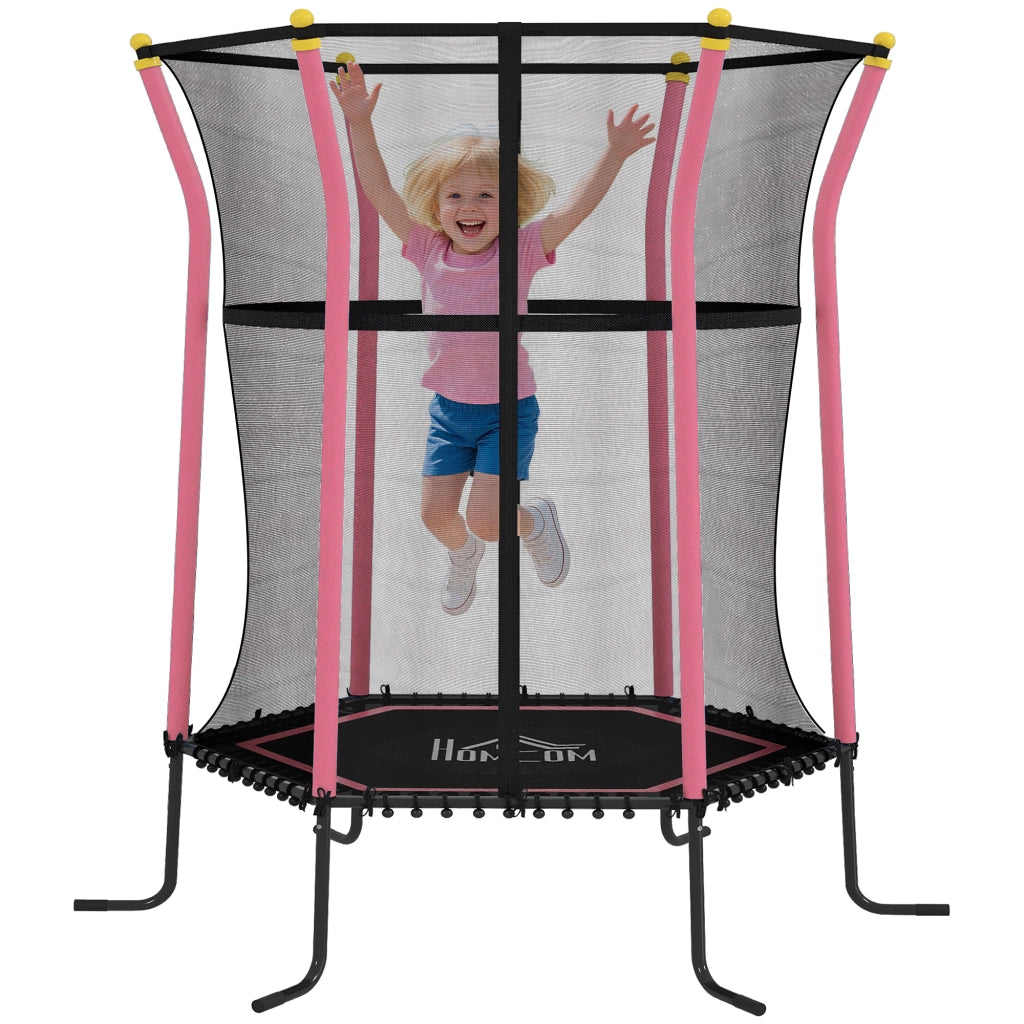Trampolino per Bambini ¨C Minimal ¨C Grigio, Acciaio, ?163.5 cm