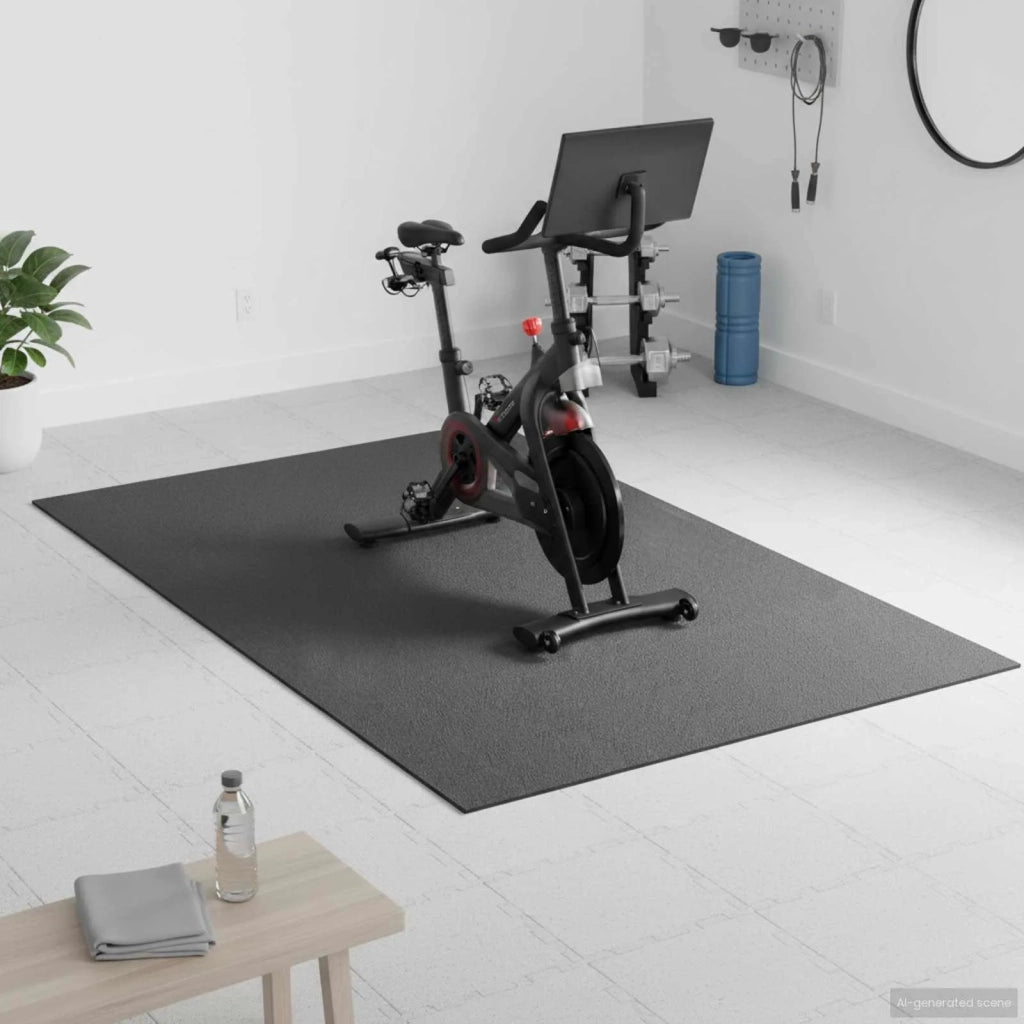 Tappetino di Protezione Sportiva Nero 183 x 122 x 0,6 cm 42029496