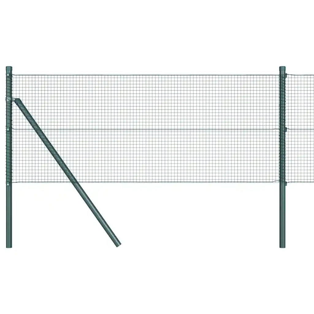 Palo della recinzione Verde 50 x 0,8 m (rete 16 x 16 mm)
