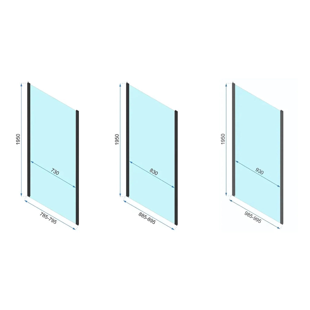 Cabina Doccia Ad Angolo Rapid Slide 130x80