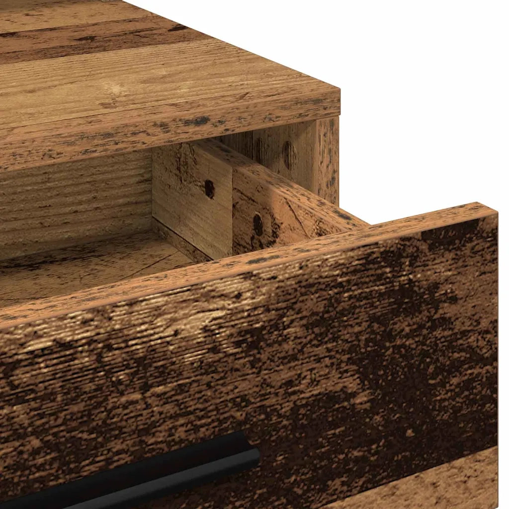 Tavolo da Trucco con cassetto Legno vecchio 79 x 41 x 135 cm 865089