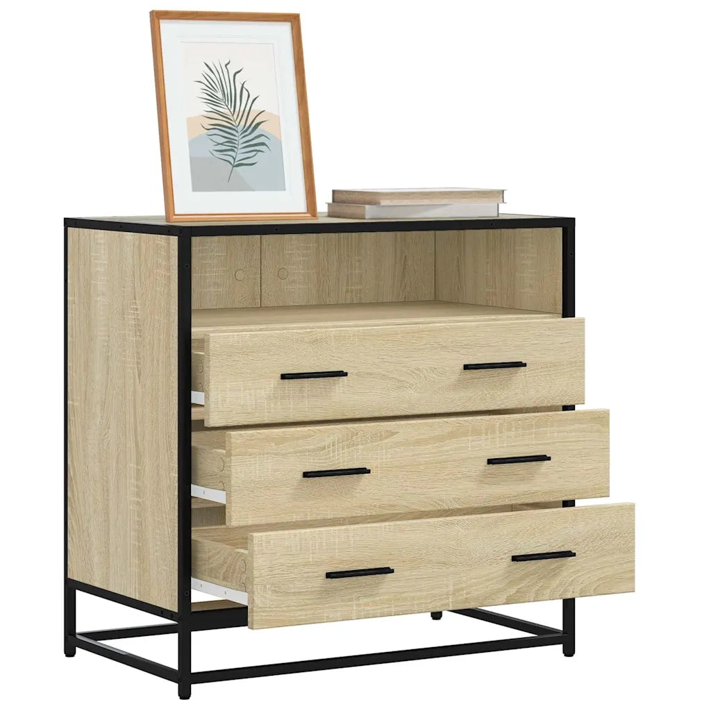 Cassettiera Rovere Sonoma 70x41x70 cm in Legno Multistrato CFW3496811