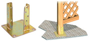 PIASTRA 800 SUPPORTO PILASTRO ACC TROP 100X100 MM- ALDEGHI LUIGI SPA- 4,0 pz