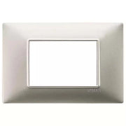 VIMAR PLANA - PLACCA 3M NICHEL OPACO