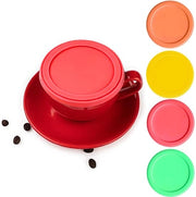 Siliconi Dadi Detersivi - 4 Unità - Silicone per Alimenti - Imprigiona l'aria - Resiste ai Liquidi - Resiste alla Polvere - Flessibile e Facile da Pulire - Dado di Chiusura