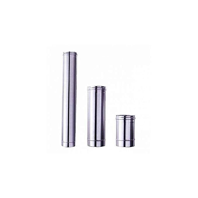 ALA 8018915680318 Tubo Inox Aisi 316L Diametro 25 mm Lunghezza 500 mm colore Acciaio Lucido