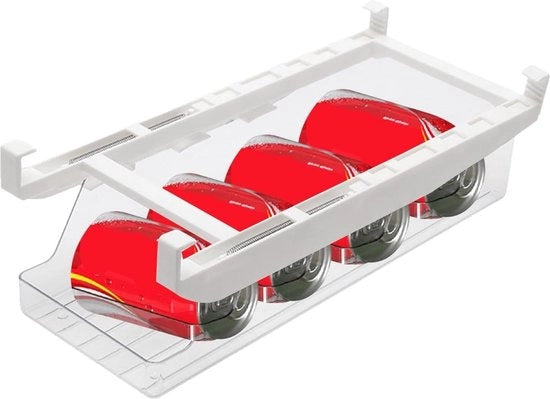 Organizzatore di Dispenser in Vetro per Contenitore da Conto Inferiore da Conto Superiore da Frigorifero