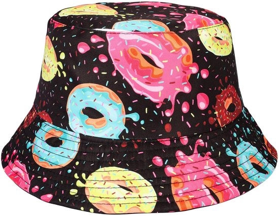 Cappello a Sacco Retro Stampa - Cappello Raffreddato - Stile Hip-Hop - Misura Cappello 55-58 cm