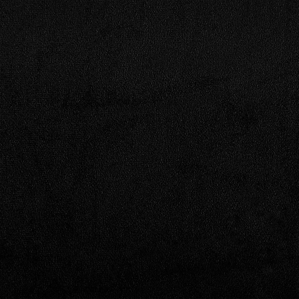 Cuscino per Schiena Nero 100 x 50 cm Tessuto in Microfibra 42014776