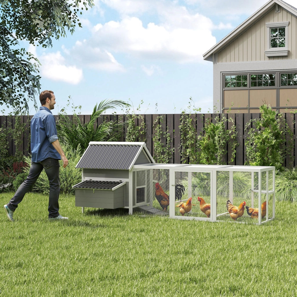 Pollaiolo grande per 7-10 galline ¨C Minimal ¨C Grigio