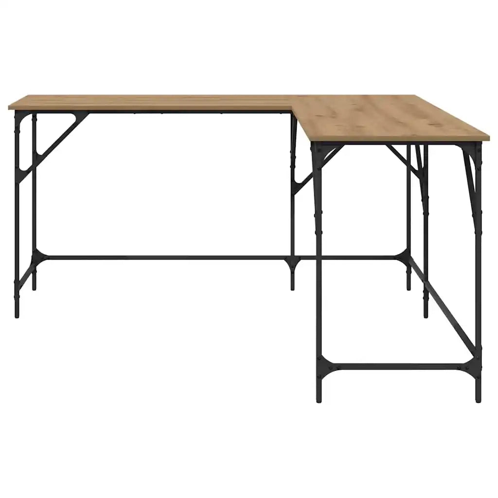Scrivania | Tavolo da Ufficio Rovere artigianale 149 x 149 x 75 cm