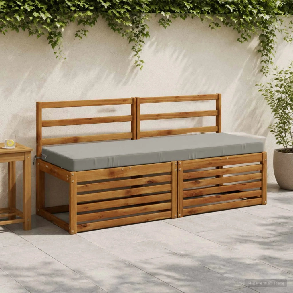 Cuscino per panchina SOEST 100% Poliestere Grigio 950278