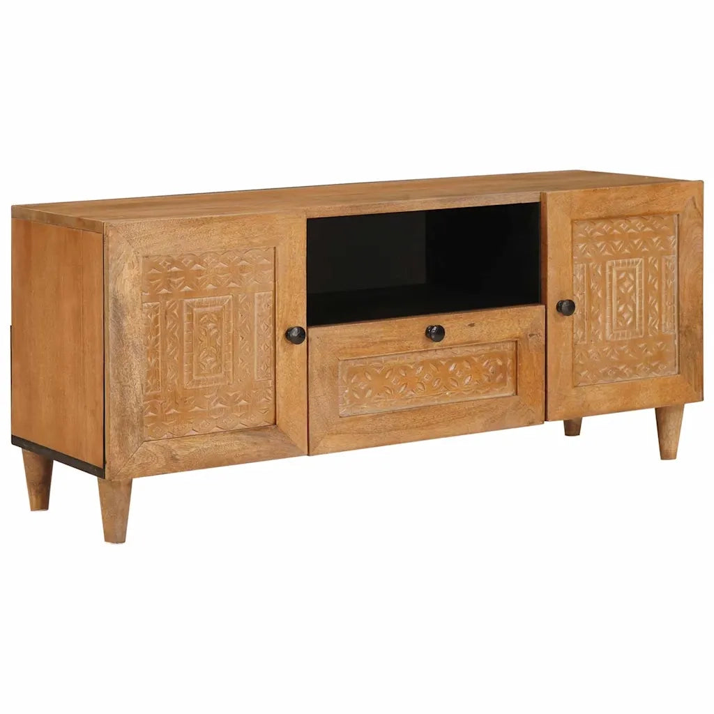 Unit¨¤ TV | Armadietto TV | Mobile Porta TV Marrone Chiaro 105 x 33 x 46 cm Legno multistrato