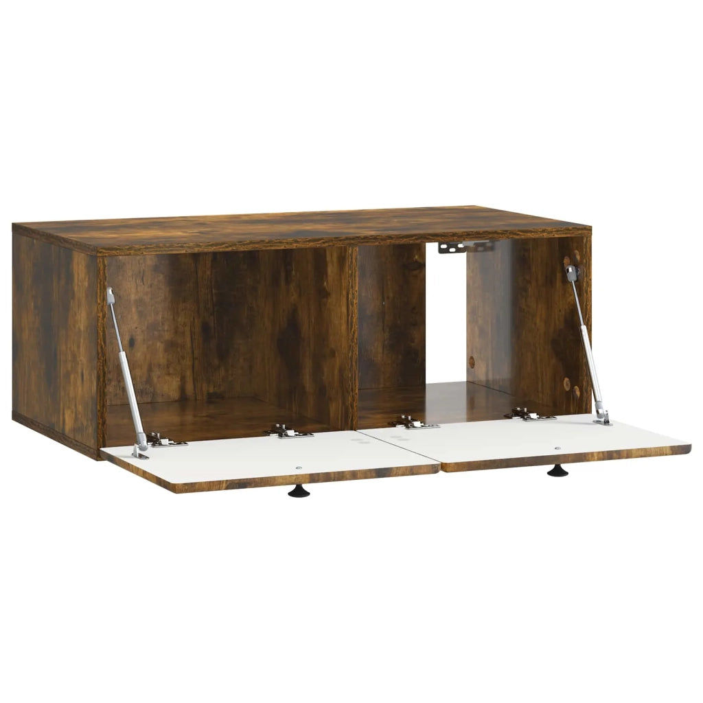 Mobile Porta TV da Muro 78,5 x 41 x 30 cm Rovere Fumo 899200