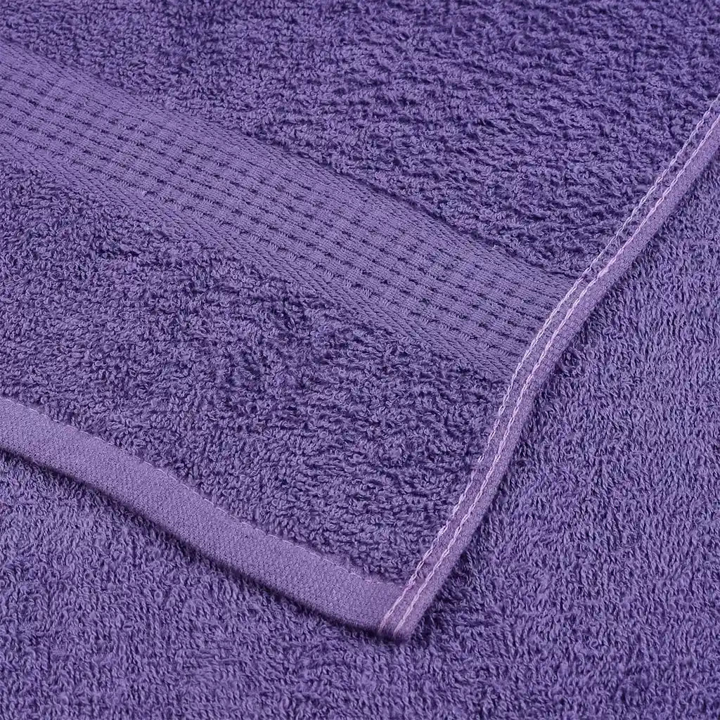 Asciugamani da doccia FROGN 10 pz | Teli per bagno Viola 70x140 cm 360 g/m2