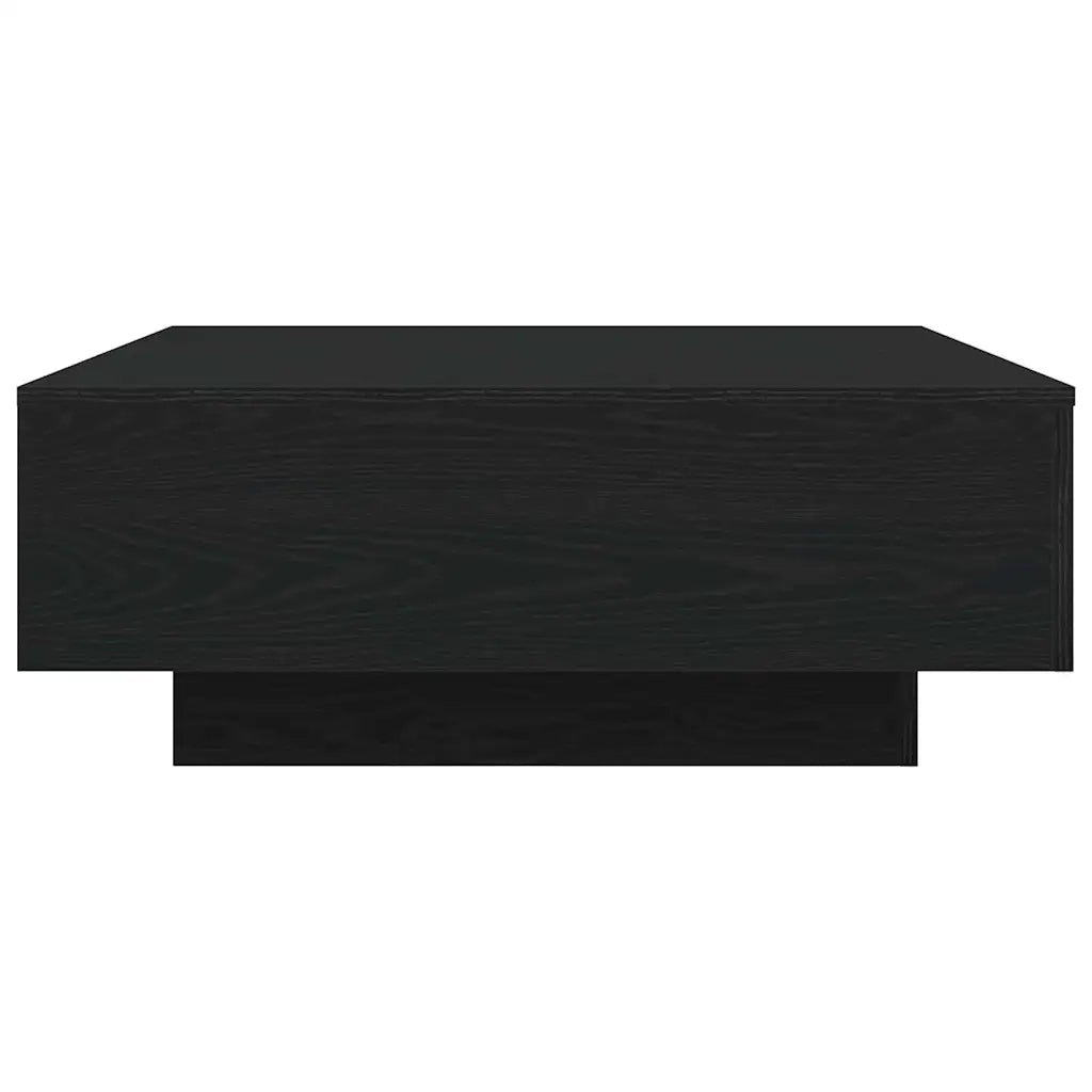 Tavolino da salotto | Tavolino da caff¨¨ | Tavolino da Soggiorno Rovere Nero 80 x 80 x 31 cm