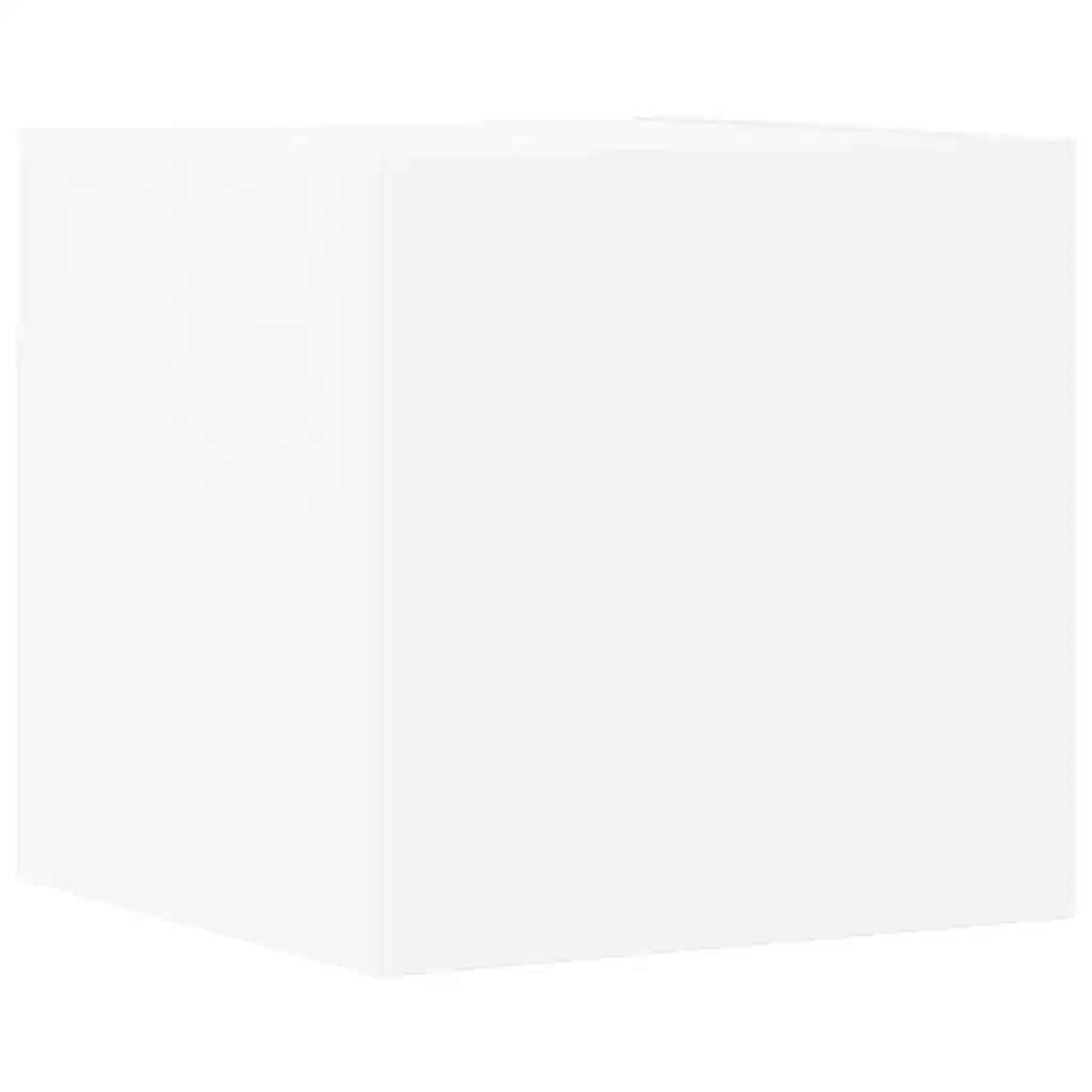 Set di Mobili Porta TV 7 pz Bianco in Legno Multistrato 3114502