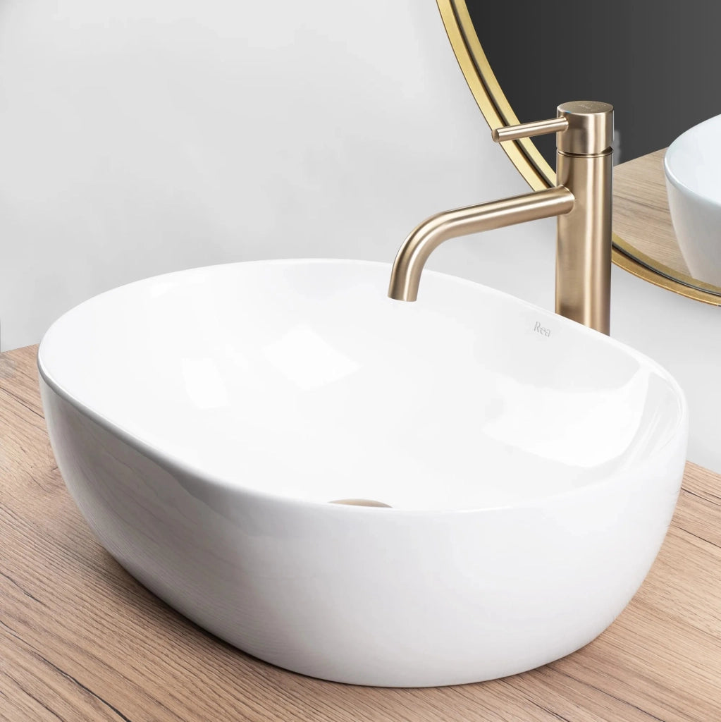 Lavabo Da Appoggio Rea Lisa
