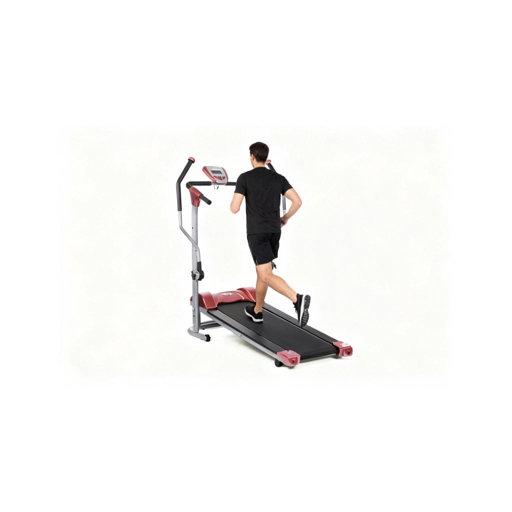 Tapis roulant magnetico con braccio 2-in-1 - O'Fitness - Casa/Appartamento - Contatore a 5 funzioni