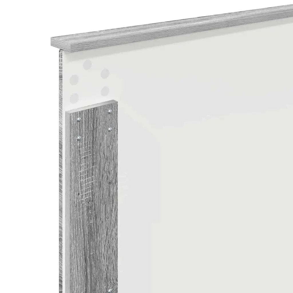 Testiera-Testata-Testiera Decorativa Grigio Sonoma 100 cm Legno multistrato 125131