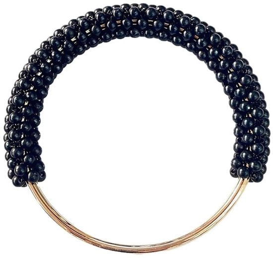 Accessorio per Borsa Ronde in Metallo - Decorativo per Borse Artigianali - 11 cm di Diametro - Materiale Duraturo - Maniglia per Borsa