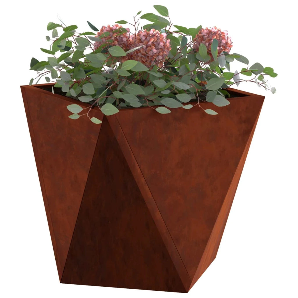 Fioriera Ruggine 30 x 30 x 30 cm 883820