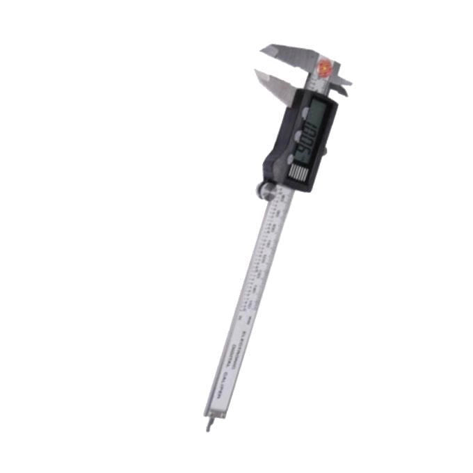 GDM CALIBRO INOX 1-100 150 DIGITALE PANTER GDM Calibro Digitale Acciaio Inox Misura 150 mm Risoluzione 0,01 mm Conversione mm pollici colore Nero