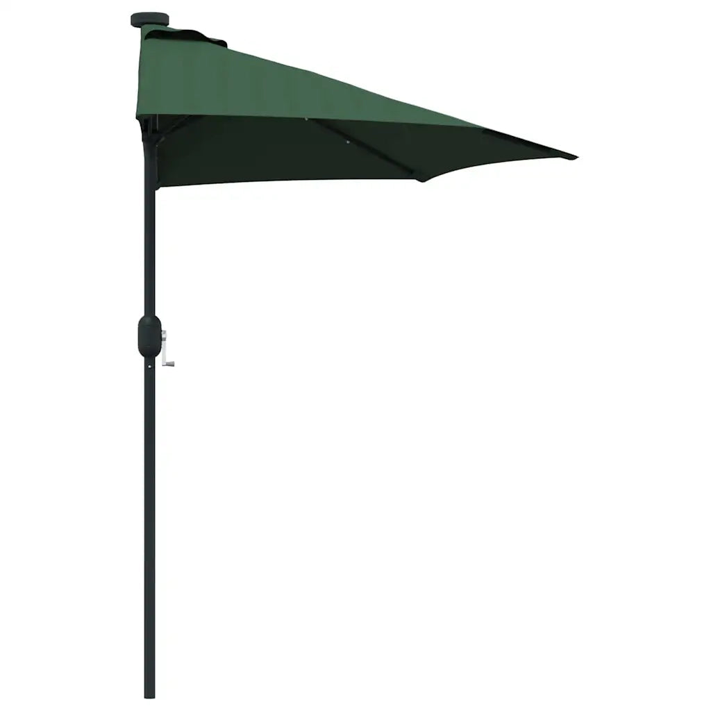 Ombrello | Parasol da giardino Verde 294 x 150 x 223 cm
