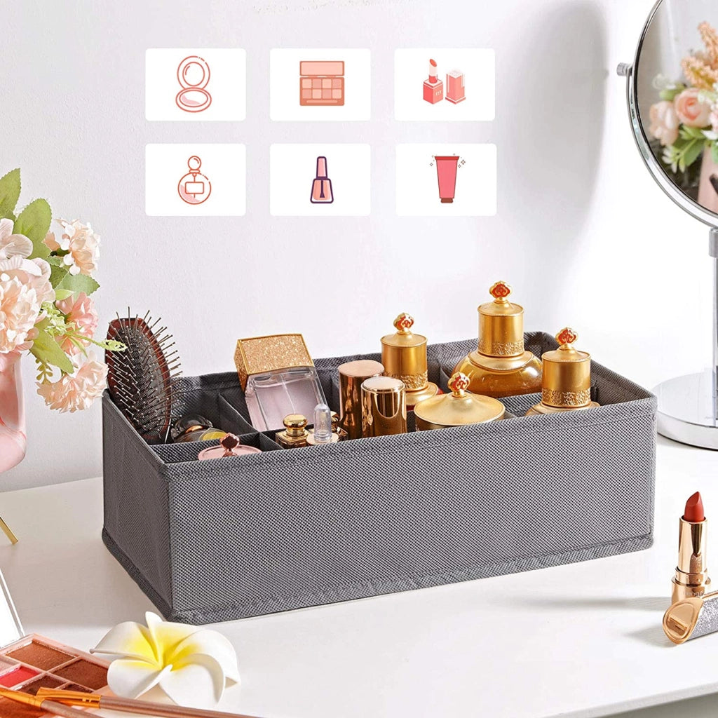 Valora ORGANIZER PER INTIMO Armadio in tessuto grigio x4
