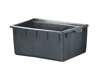 MASTELLONI RETTANGOLARI NERI  lt.180 cm.80x60x48h.    ICS