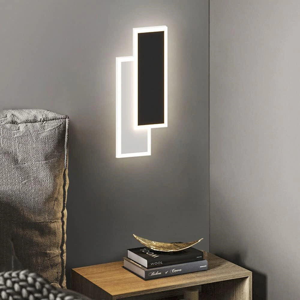 Trade Shop - Applique A Led 15 Watt Con Tecnologia Cct Tre Colorazioni Di Luce Con Switch Aq16-3c -
