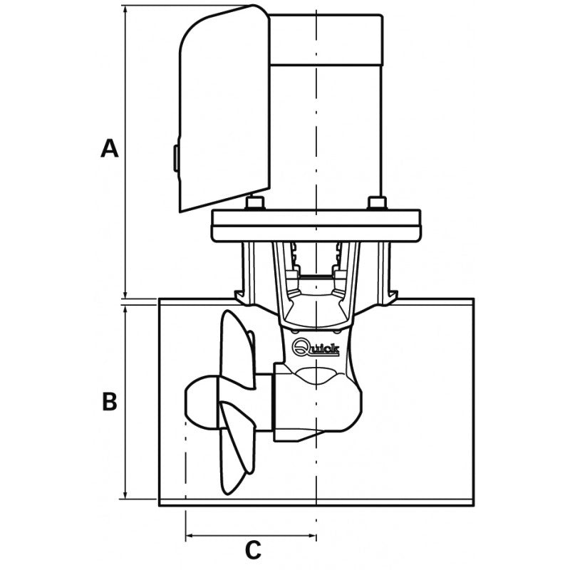 ELICA BTQ 125-40kg 12V