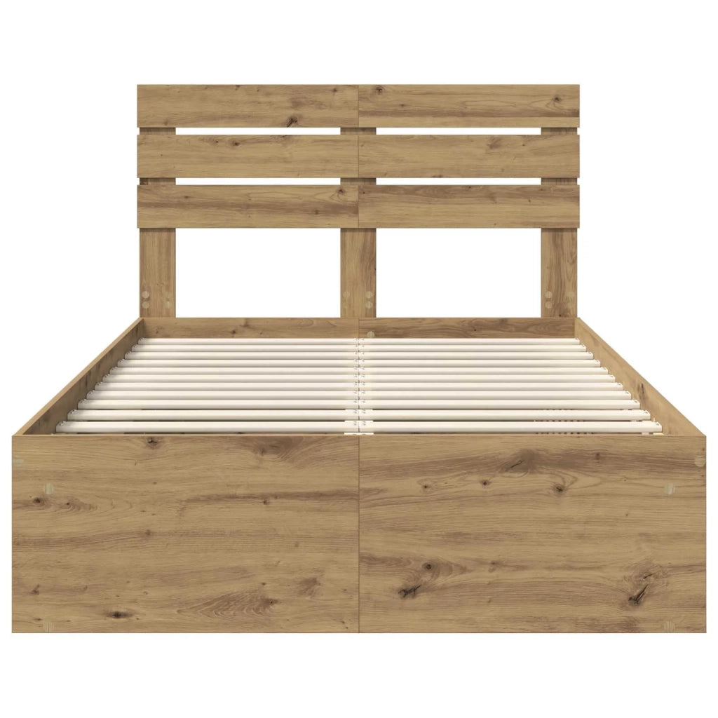Struttura del letto Rovere Artigianale 120 x 190 cm 3411446