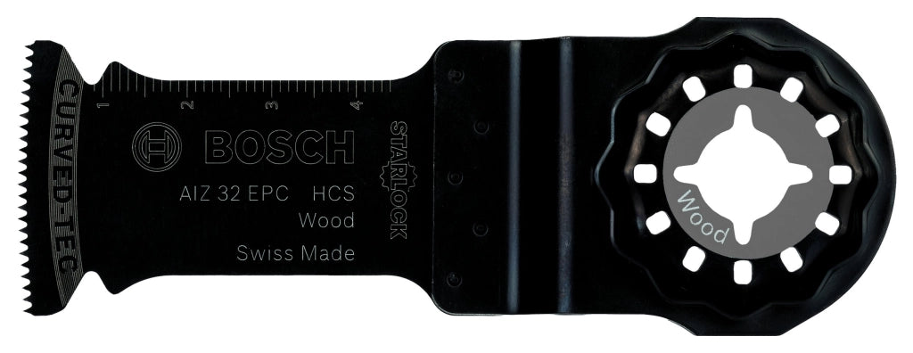 2608661637 - Lama per multifunzione, HCS AIZ 32 EPC Wood 50 x 32 mm