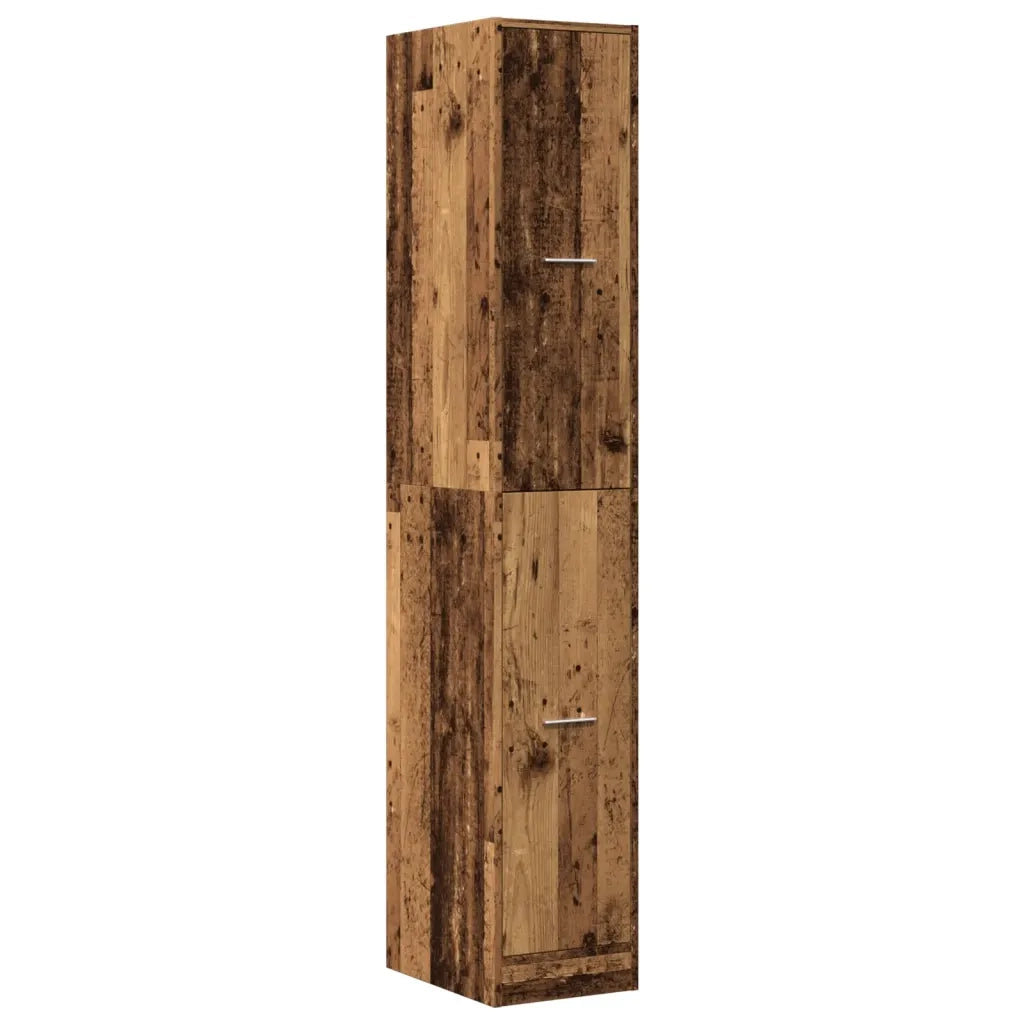Armadietto da Farmacia Legno Vecchio 30x41x174,5 cm Truciolato 3309634