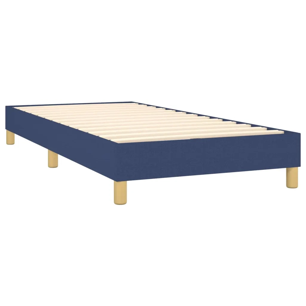 Giroletto a Molle con Materasso Blu 90x200 cm inTessuto 3127099