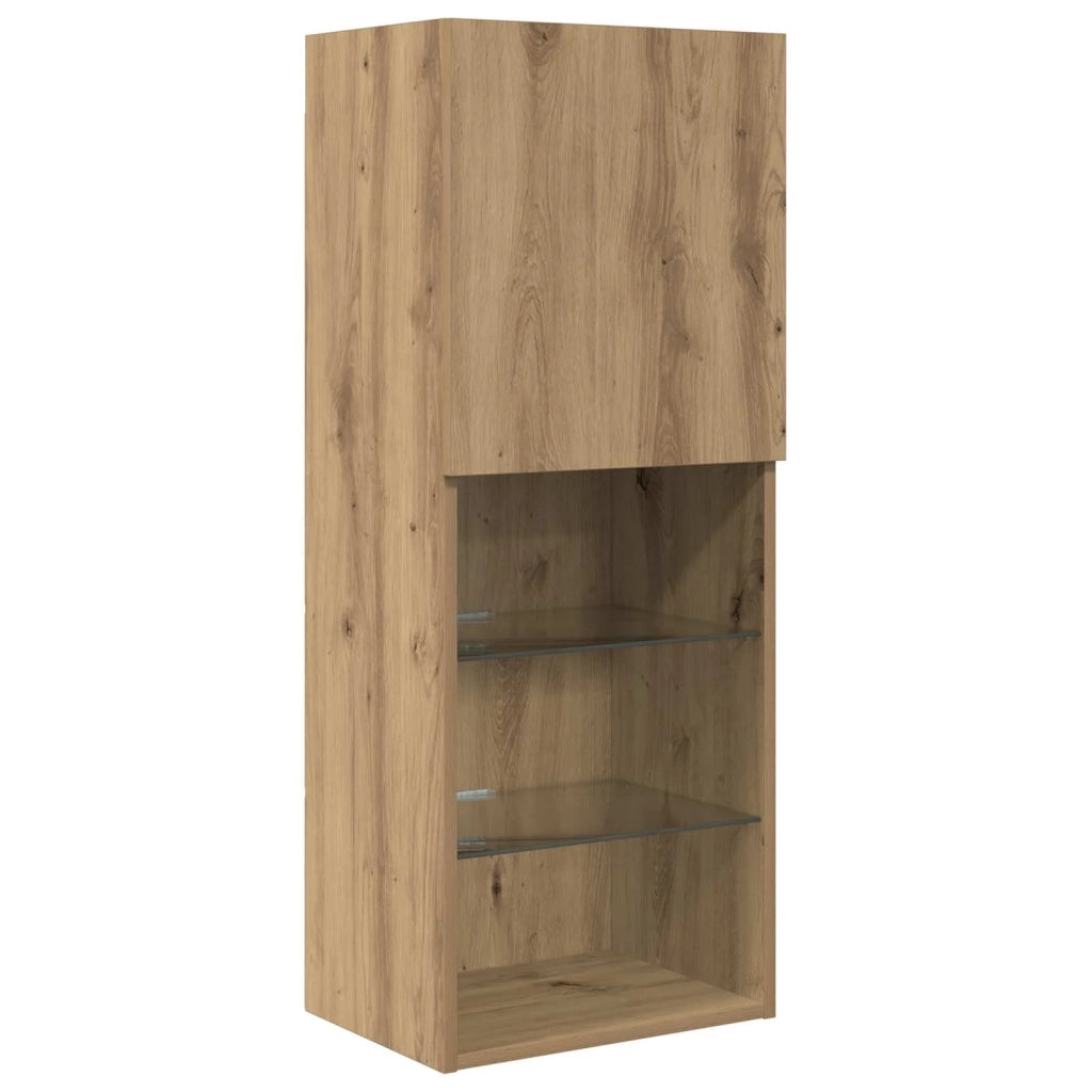 Unità per TV a Muro 6 pcs Rovere artigianale Legno multistrato 3402975